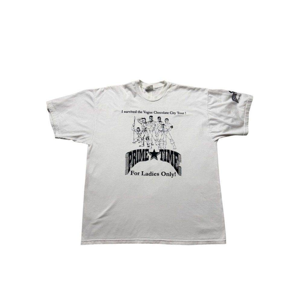 Vintage 90s Prime Time Chocolate City Tour Tee – Jerzees XL‎